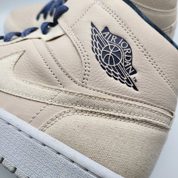 NEW Women 11 / Men 9.5 Air Jordan 1 Mid "Sanddrift" Shoes DM9126-104 - Picture 7 of 10